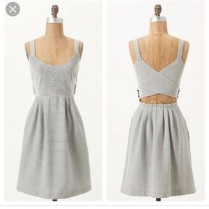 Anthropologie Postmark Criss Cross dress